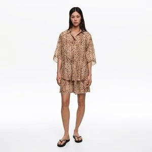 Bermudy plisowane Watercolor Dots BIMBA Y LOLA