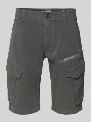 Bermudy cargo o kroju tapered fit z kieszeniami z patką model 'Nordrop' PME Legend