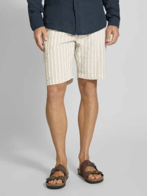 Bermudy z detalem z logo i elastycznym pasem MCNEAL