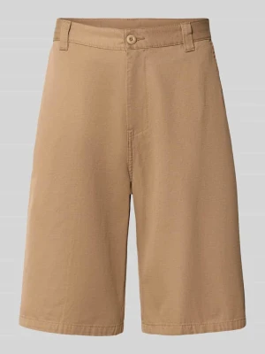 Bermudy z dodatkiem wełny model 'Brader' Carhartt WIP Beżowy