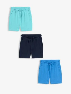 Bermudy z dżerseju z czystej bawełny organicznej (3 szt.) bonprix