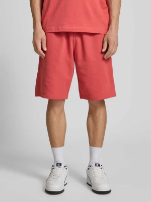 Bermudy z dzianiny dresowej o kroju relaxed fit z wyhaftowanym logo model ‘ICONS’ Champion