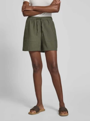 Bermudy z elastycznym pasem model ‘Melane’ Opus