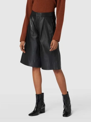 Bermudy z imitacji skóry Tommy Hilfiger