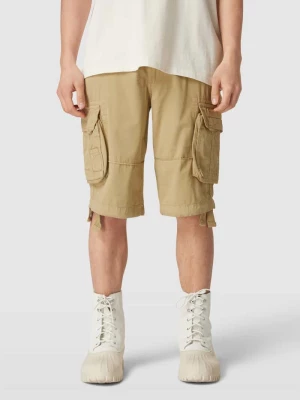 Bermudy z kieszeniami cargo model ‘JET’ alpha industries