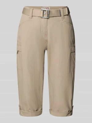 Bermudy z kieszeniami z patką i dołem z utrwalonym podwinięciem G.I.G.A. DX