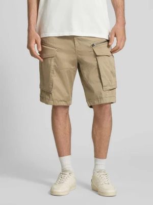 Bermudy z kieszeniami z patką model 'ROVIC ZIP' G-Star Raw Beżowy