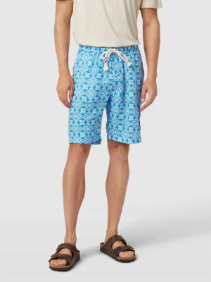 Bermudy z lnu model ‘MARSEILLE’ MC2 Saint Barth