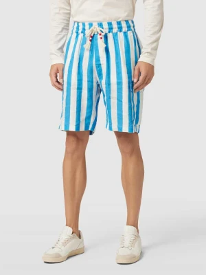 Bermudy z lnu model ‘MARSEILLE’ MC2 Saint Barth