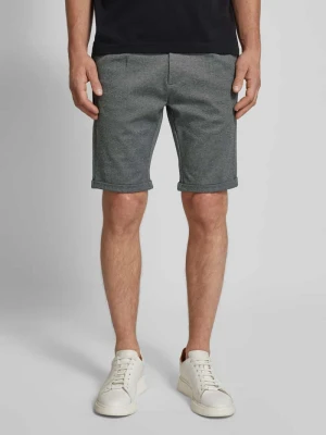 Bermudy z zakładkami w pasie lindbergh