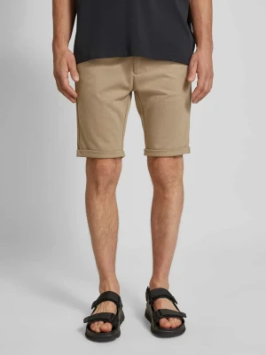 Bermudy z zakładkami w pasie lindbergh