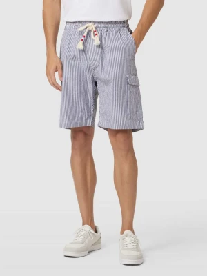 Bermudy ze wzorem w paski model ‘MARSEILLE’ MC2 Saint Barth