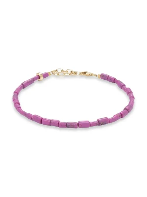 BERRIES bransoletka na kostkę damska Meadow Anklet fioletowy