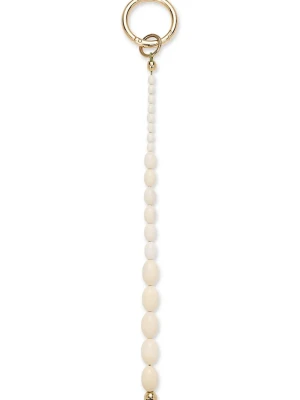 BERRIES brelok damski Alabaster mini handbag charm biały