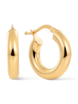 BERRIES kolczyki damskie srebrne pozłacane Eternal no. 10 Earrings złoty