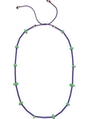 BERRIES naszyjnik damski Rush Necklace granatowy