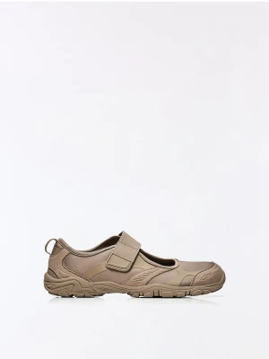 Bershka Balerinki Barefoot Kobieta Szarobrązowy
