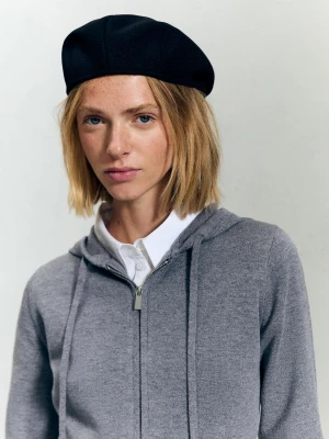 Bershka Beret Kobieta Czarny