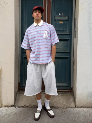Bershka Bermudy Jogger Mężczyzna Szary