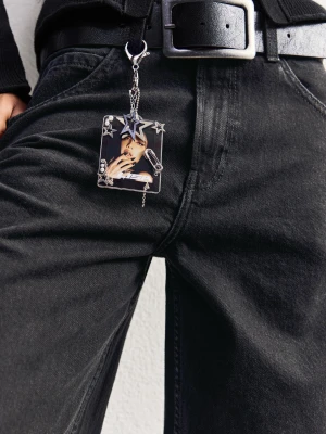 Zdjęcie produktu Bershka Brelok Lisa Kobieta Czarny