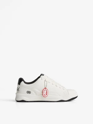 Bershka Szerokie Buty Skate Unltd Mężczyzna Biały