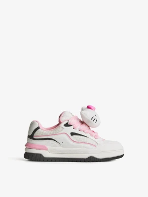 Bershka Buty Skate Hello Kitty Kobieta Biały