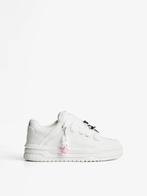 Bershka Buty Skate Miffy Kobieta Biały