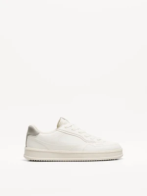 Bershka Buty Sportowe Basic Mężczyzna Biały