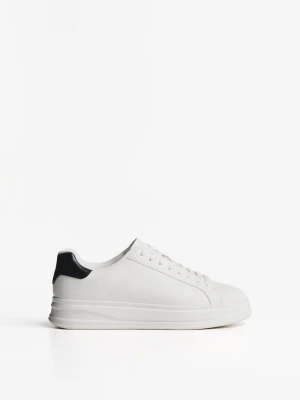 Bershka Buty Sportowe Basic Mężczyzna Biały