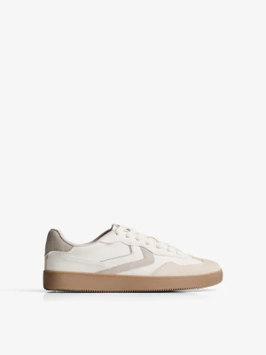 Bershka Buty Sportowe Retro Kobieta Biały