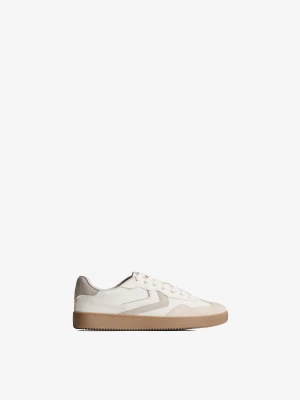Bershka Buty Sportowe Retro Kobieta Biały