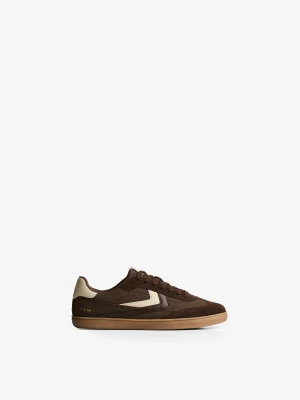 Bershka Buty Sportowe Retro Kobieta Brązowy