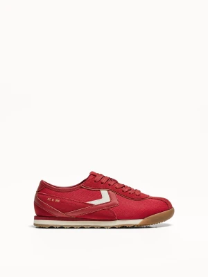 Bershka Buty Sportowe Retro Kobieta Czerwony