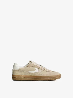 Bershka Buty Sportowe Retro Kobieta Piaskowy
