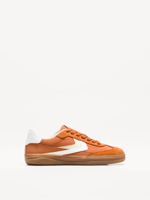 Zdjęcie produktu Bershka Buty Sportowe Retro Kobieta Pomarańczowy
