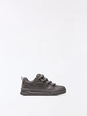 Bershka Buty Sportowe Skate Mężczyzna Szary