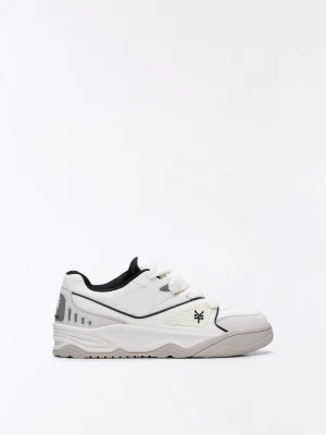 Bershka Buty Sportowe Skate Zoo York Mężczyzna Biały