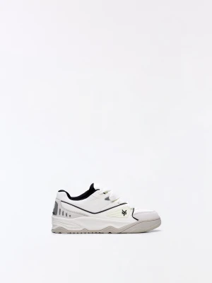 Bershka Buty Sportowe Skate Zoo York Mężczyzna Biały