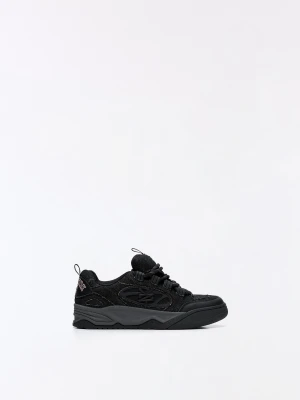Bershka Buty Sportowe Skate Zoo York Mężczyzna Czarny