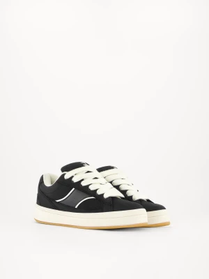 Bershka Buty Sportowe Skater Kobieta Czarny