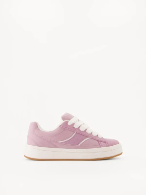 Bershka Buty Sportowe Skater Kobieta Różowy