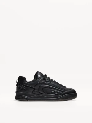 Bershka Buty Sportowe Z Grubej Tkaniny Technicznej Mężczyzna Czarny