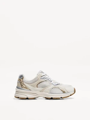 Bershka Buty Sportowe Z Łączonych Materiałów Kobieta Kombinowany