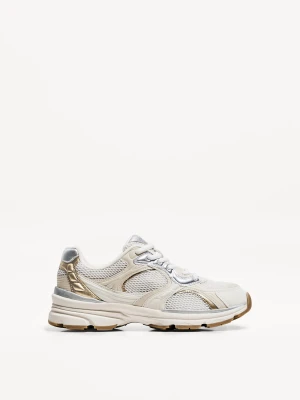 Bershka Buty Sportowe Z Łączonych Materiałów Kobieta Kombinowany