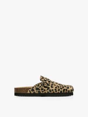 Bershka Chodaki W Zwierzęcy Wzór Mężczyzna Leopard