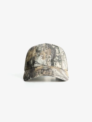 Bershka Czapka Z Nadrukiem Kobieta Szary