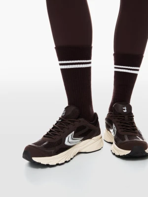 Bershka Dwupak Skarpetek Kobieta Brązowy