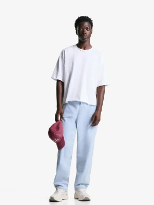 Bershka Jeansy Jogger Mężczyzna Jasnoniebieski