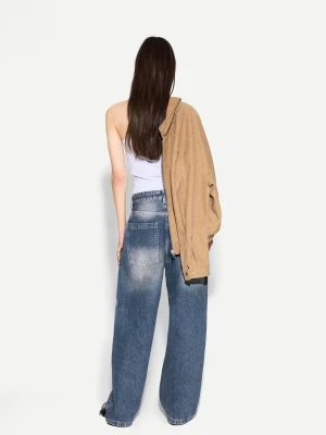 Zdjęcie produktu Bershka Skater Jeans Kobieta Blue