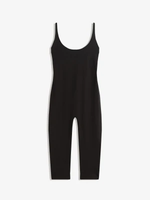 Bershka Kombinezon Na Ramiączkach Kobieta Czarny